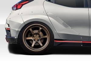 2019-2023 Hyundai Veloster N Duraflex Aerotune Rear Fender Flares - 3 Pieces