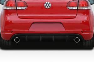 2010-2014 Volkswagen Golf GTI Duraflex Krone Rear Diffuser - 1 Piece