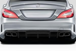 2012-2018 Mercedes W218 CLS63 Duraflex Heaves Rear Diffuser - 1 Piece