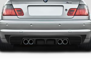 2000-2006 BMW 3 Series M3 E46 2DR Duraflex GT Tune Rear Diffuser- 1 Piece