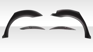 2001-2006 BMW 3 Series Duraflex M Look Rear Fender Flares - 4 Piece