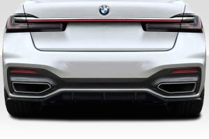 2020-2022 BMW 7 Series G11 Duraflex Gala Rear Diffuser - 1 Piece