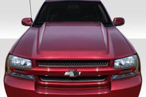 2002-2008 Chevrolet Trailblazer Duraflex Cowl Hood - 1 Piece