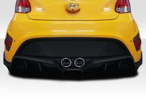 2012-2017 Hyundai Veloster Turbo Duraflex Minda Rear Diffuser - 5 Pieces