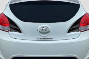 2012-2017 Hyundai Veloster Turbo Duraflex Minda Rear Hatch Add Ons - 2 Pieces