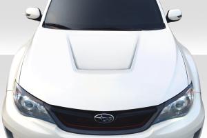 2008-2011 Subaru Impreza 2008-2014 WRX STI Duraflex Vortex Hood - 1 Piece