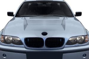 2002-2005 BMW 3 Series E46 4DR Duraflex D-1 Hood - 1 Piece