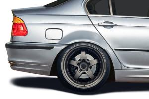 1999-2005 BMW 3 Series E46 4DR Duraflex Alpine Speed Rear Fenders ( +30MM ) - 2 Pieces