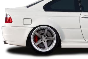 2000-2006 BMW 3 Series E46 2DR Duraflex Maxxen Rear Fenders ( +70MM ) - 2 Pieces