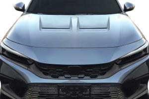 2022-2023 Honda Civic Duraflex Kumei Hood - 1 Piece