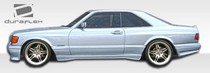 1981-1991 Mercedes S Class 2DR, Must be used in conjunction with complete wide body kit Duraflex AMG Look Wide Body Front Fenders