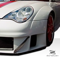 2002-2004 Porsche 996 Must be used in conjunction with complete wide body kit Duraflex GT3 RSR Look Widebody Fenders, Front