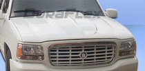 1999-2000 GMC Denali, 1999-2001 Cadillac Escalade Duraflex Cowl Fiberglass Hood