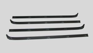 1974-1979 Dodge Ramcharger , 1974-1979 Plymouth Trailduster , 1980-1993 Dodge Full Size Pickup  Fairchild Belt Weatherstrip Kit - Inner & Outer Driver Side & Passenger Side