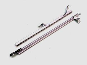 1966-1977 Ford Bronco  Fairchild Metal Run & Division Bar Channel Kit - Passenger Side