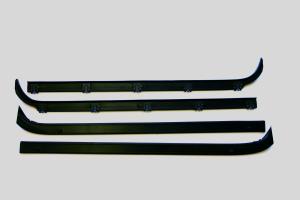 1980-1986 Ford Bronco , 1980-1986 Ford F-Series, Full Size Pickup  Fairchild Belt Weatherstrip Kit - Inner & Outer Driver Side & Passenger Side