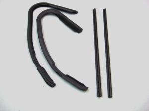 1961-1966 Ford F-Series, Full Size Pickup  Fairchild Vent Window Seal Kit - Driver Side & Passenger Side