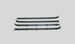 1973-1980 Chevrolet C/K Truck , 1973-1980 GMC C/K Truck , 1976-1980 Chevrolet Blazer , 1976-1980 Chevrolet Suburban  Fairchild Belt Weatherstrip Kit - Inner & Outer Driver Side & Passenger Side