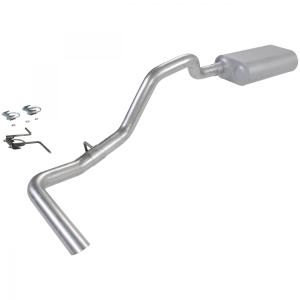 87-96 Ford Bronco 5.0L/5.8L  Flowmaster Force II Cat-Back Exhaust System - Single Side Exit with Super 50 Series Muffler