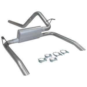 95-97 Camaro 5.7L / 95-97 Firebird 5.7L Flowmaster American Thunder Cat-Back Exhaust System - Dual Rear Exit with 80 Series Crossflow Muffler