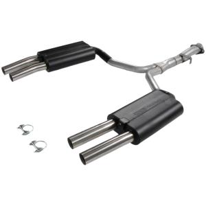 86-90 Corvette V8 5.7L  Flowmaster Force II Cat-Back Exhaust System - Dual Rear Exit with 50 Series Delta Flow Mufflers 