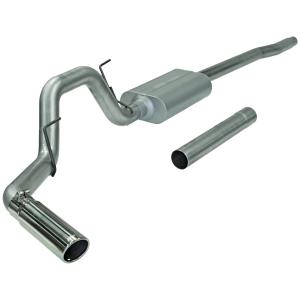 04-08 Ford F150 V8, 4.6L/5.4L  Flowmaster Force II Cat-Back Exhaust System - Single Side Exit with Super 50 Series Muffler