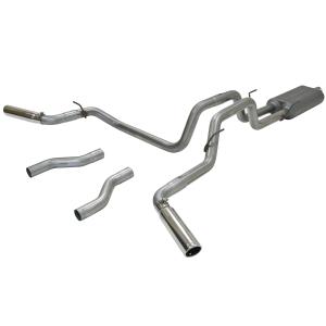 04-05 Dodge Ram 1/2T 5.7L Hemi Flowmaster American Thunder Cat-Back Exhaust System - Dual Rear/Side Exit with 50 Series H.D. Muffler and 3