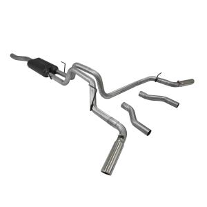 03-11 Ram 2500/3500 5.7 V8 Flowmaster Cat-back System 409S - Dual Rear/Side Exit - American Thunder - Moderate Sound