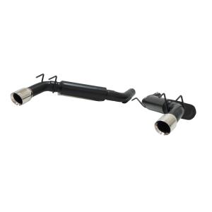 14-15 Chevrolet Camaro SS with a 6.2L V8 engine, fits Hard Top Only. Does NOT fit Convertible or models with Dual Mode Exhaust option Flowmaster American Thunder Exhaust System Kit