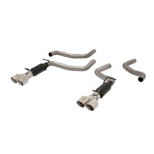 15-16 Dodge Challenger R/T with 5.7L V8 engine. Flowmaster Outlaw Series Exhaust System Kit