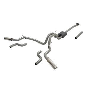 15-16 Ford F150 with 2.7L/3.5L EcoBoost, 3.5L TiVCT or 5.0L Engine, All Except Std Cab/Short Bed. Flowmaster American Thunder Cat-back Exhaust System