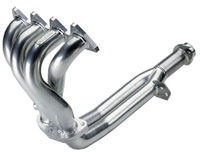 88-91 CRX 1500 HF, Base, DX, HF, SI L4 1.5/1.6 Flowtech Headers - AirMass Pro-Racing, ShoCrom Ceramic Finish, 50 State Legal For Street Use