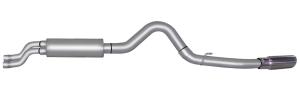 01-04 Chevrolet Silverado 6.0L / 8.1L Long Bed / Short Bed, 01-04 GMC Sierra 6.0L / 8.1L Long Bed / Short Bed Gibson Exhaust Systems - Swept Side Style (Aluminized)