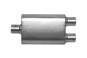 All Vehicles (Universal) Gibson® Superflow Universal Oval Muffler - Stainless Steel