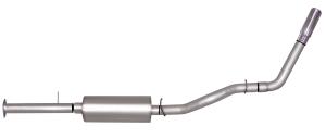 96-99 GMC Sierra 4.3L / 5.0L Standard Cab Short Bed Gibson Exhaust Systems - Swept Side Style (Stainless Steel)