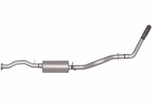 96-99 GMC Sierra 4.3L / 5.0L Extended Cab Short Bed Gibson Exhaust Systems - Swept Side Style (Stainless Steel)