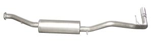 00-04 Chevrolet Tahoe 4.8L / 5.3L 4DR, 00-04 GMC Yukon / Yukon Denali 4.8 / 5.3L 4DR, 02-04 Cadillac Escalade 5.3L 4DR Gibson Exhaust Systems - Swept Side Style (Stainless Steel)