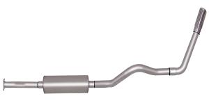 94-95 GMC Sierra 4.3L / 5.0L / 5.7L Standard Cab Short Bed 4WD Gibson Exhaust Systems - Swept Side Style (Stainless Steel)