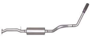 94-95 GMC Sierra 4.3L / 5.0L / 5.7L Extended Cab Short Bed Gibson Exhaust Systems - Swept Side Style (Stainless Steel)