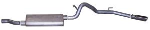 07-09 Nitro; 3.7L; 2WD; 4 Door, 07-09 Nitro; 4.0L; 4WD; R/T Gibson Exhaust Systems - Swept Side Style (Stainless Steel)