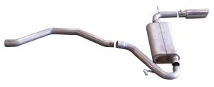 07-10 Caliber; 2.0L Gibson Single Exhaust (Stainless Steel)