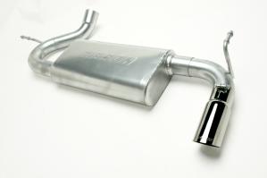 07-11 Wrangler; 3.8L; 4WD; Unlimited 2/4 Door Gibson Exhaust Systems - Swept Side Style (Stainless Steel)