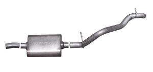 97-99 Wrangler; 2.5L-4.0L; 4WD; Rubicon Express or Skyjacker Gibson Exhaust Systems - Swept Side Style (Stainless Steel)