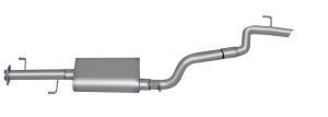 07-12 Toyota FJ Cruiser 4.OL, 4WD Gibson® Single Rear Exhaust System - Stainless Steel