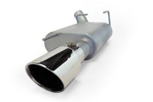 05-10 Mustang; 4.0L Gibson Single Muffler Replacement (Stainless Steel)