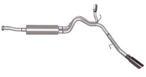 07-10 H3; 3.7L; 4WD; 4 Door, 2006 H3; 3.5L; 4WD; 4 Door Gibson Exhaust Systems - Extreme Dual Style (Stainless Steel)