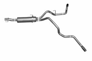 04 Dodge Ram 1500 5.7L Quad Cab Short Bed 4DR Gibson Exhaust Systems - Extreme Duals Style (Stainless Steel)