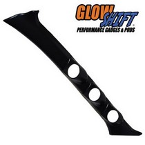 88-91 Honda Civic Glowshift Triple Pillar Pod