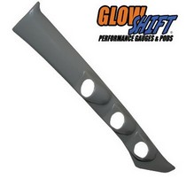 96-00 Honda Civic Glowshift Triple Pillar Pod (Gray)