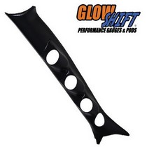 02-03 Nissan Sentra, 04-06 Nissan Sentra Glowshift Triple Pillar Pod with Speaker